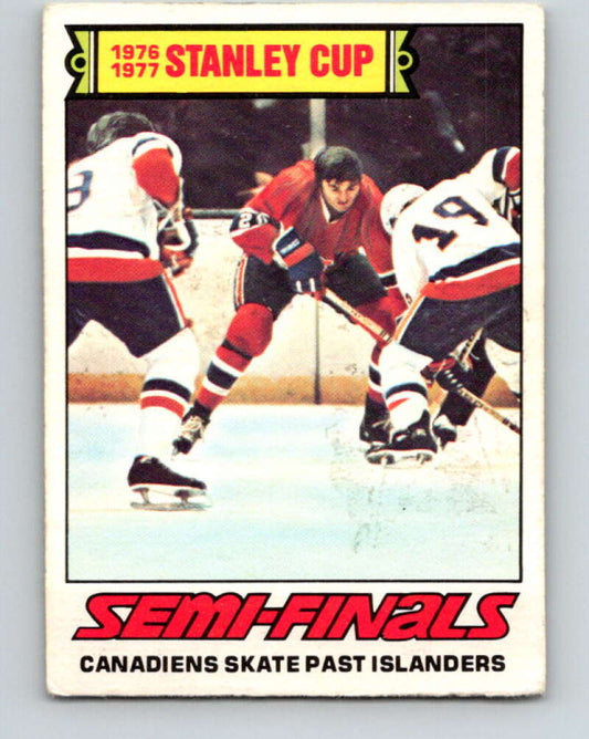 1977-78 O-Pee-Chee #262 Stanley Cup Semi-Finals  V14804