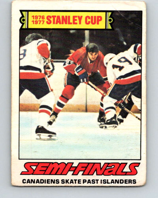 1977-78 O-Pee-Chee #262 Stanley Cup Semi-Finals  V14807
