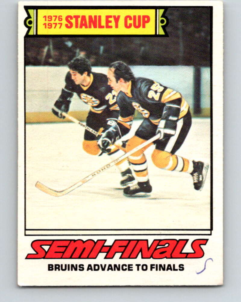 1977-78 O-Pee-Chee #263 Stanley Cup Semi-Finals  Boston Bruins  V14808