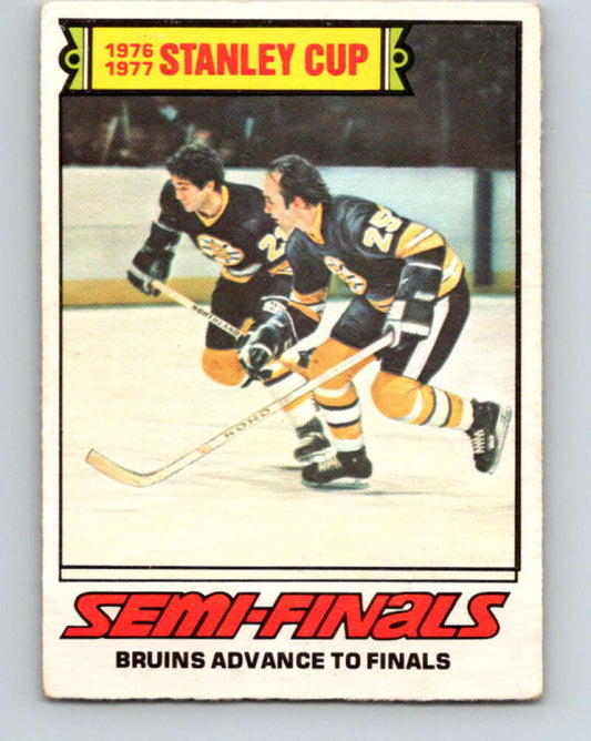 1977-78 O-Pee-Chee #263 Stanley Cup Semi-Finals  Boston Bruins  V14809