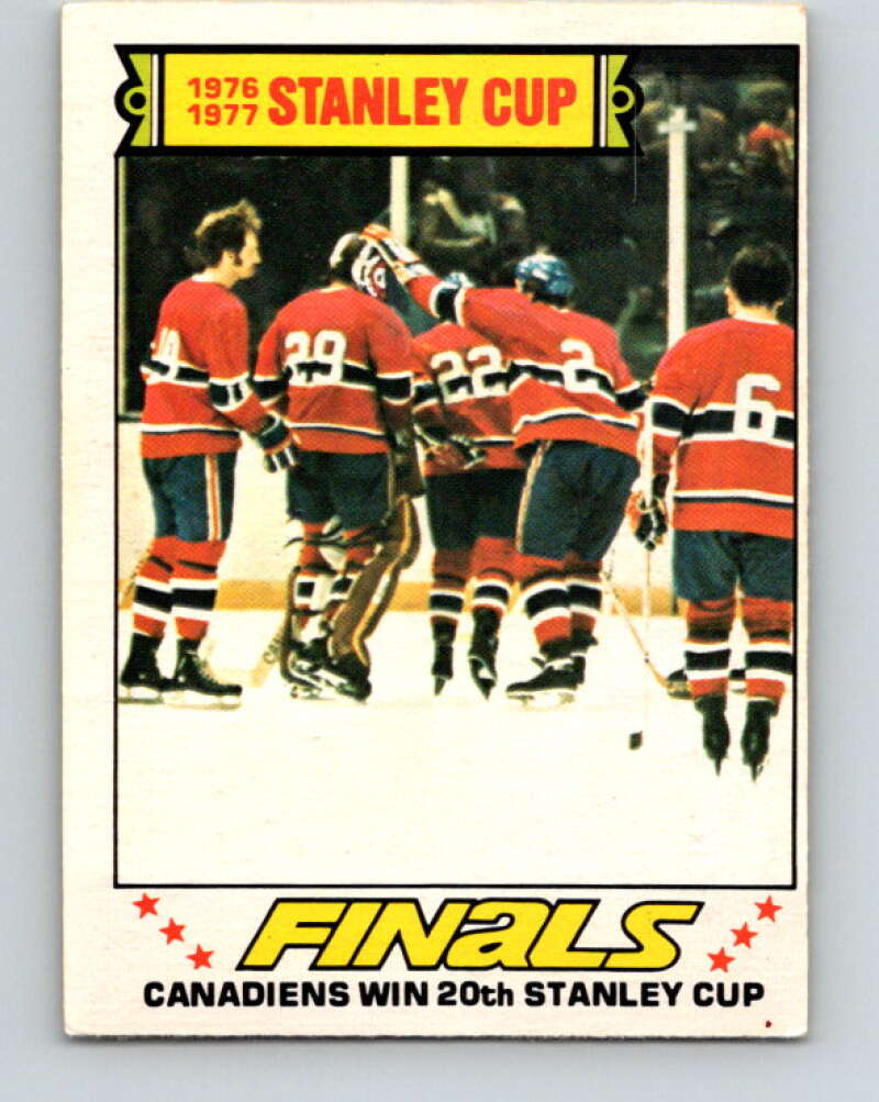 1977-78 O-Pee-Chee #264 Stanley Cup  Montreal Canadiens  V14810