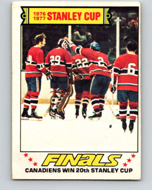 1977-78 O-Pee-Chee #264 Stanley Cup  Montreal Canadiens  V14811