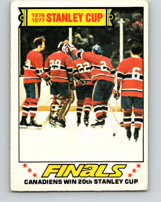 1977-78 O-Pee-Chee #264 Stanley Cup  Montreal Canadiens  V14813