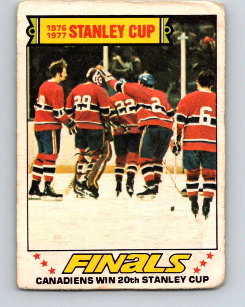 1977-78 O-Pee-Chee #264 Stanley Cup  Montreal Canadiens  V14816