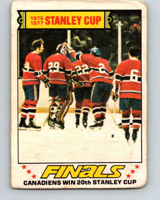 1977-78 O-Pee-Chee #264 Stanley Cup  Montreal Canadiens  V14816