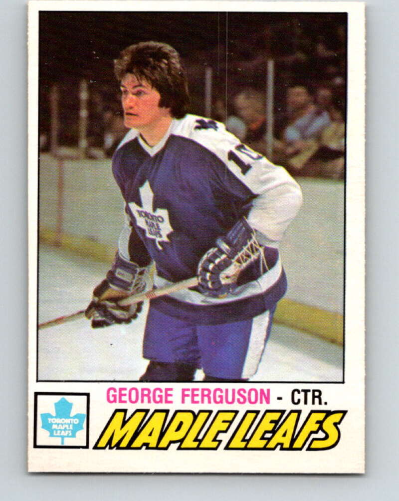 1977-78 O-Pee-Chee #266 George Ferguson  Toronto Maple Leafs  V14824