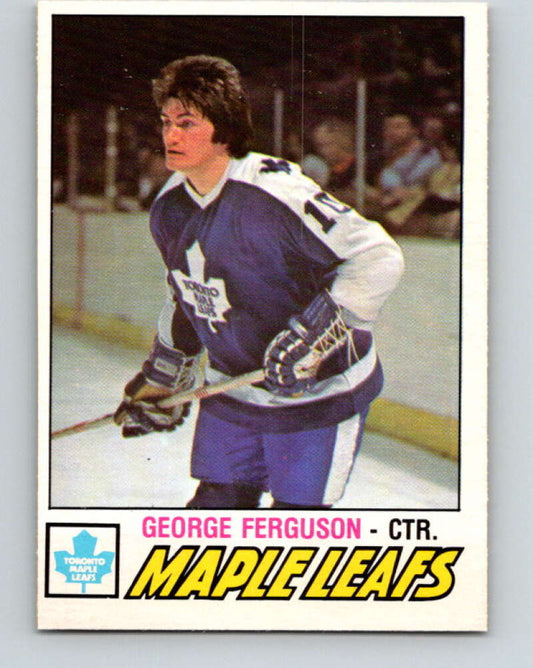 1977-78 O-Pee-Chee #266 George Ferguson  Toronto Maple Leafs  V14824