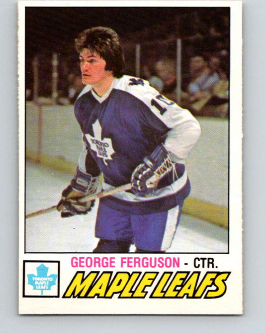 1977-78 O-Pee-Chee #266 George Ferguson  Toronto Maple Leafs  V14825