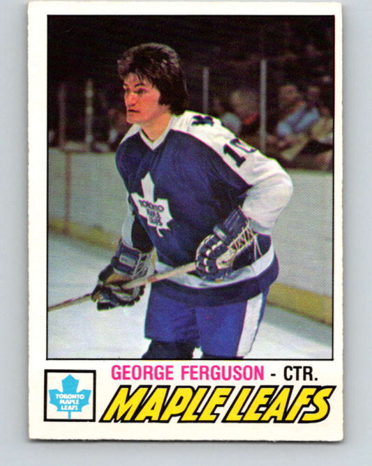 1977-78 O-Pee-Chee #266 George Ferguson  Toronto Maple Leafs  V14826