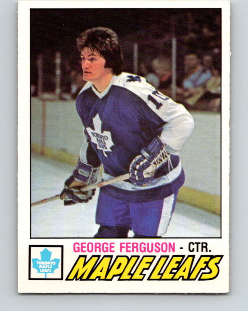 1977-78 O-Pee-Chee #266 George Ferguson  Toronto Maple Leafs  V14827