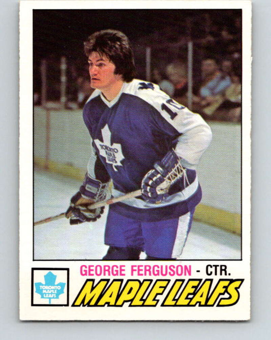 1977-78 O-Pee-Chee #266 George Ferguson  Toronto Maple Leafs  V14827