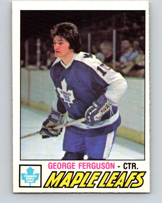 1977-78 O-Pee-Chee #266 George Ferguson  Toronto Maple Leafs  V14828