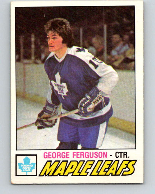 1977-78 O-Pee-Chee #266 George Ferguson  Toronto Maple Leafs  V14829