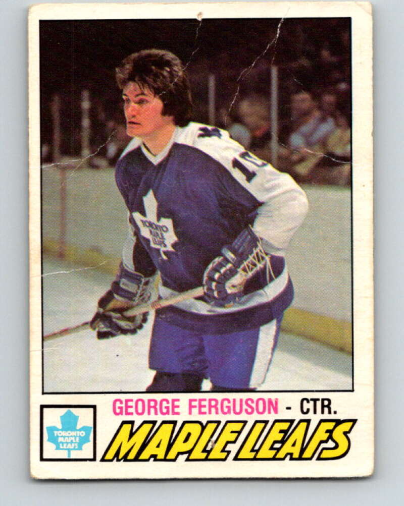 1977-78 O-Pee-Chee #266 George Ferguson  Toronto Maple Leafs  V14831