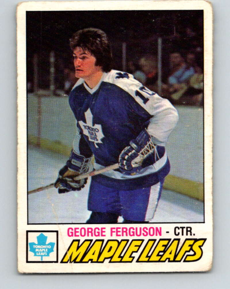 1977-78 O-Pee-Chee #266 George Ferguson  Toronto Maple Leafs  V14833