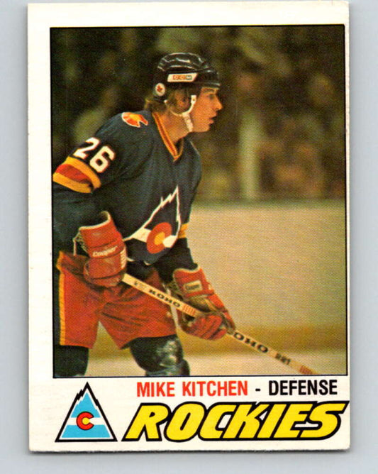 1977-78 O-Pee-Chee #267 Mike Kitchen  RC Rookie Colorado Rockies  V14834