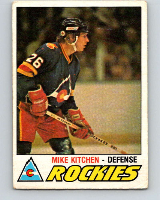 1977-78 O-Pee-Chee #267 Mike Kitchen  RC Rookie Colorado Rockies  V14840