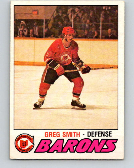 1977-78 O-Pee-Chee #269 Greg Smith  RC Rookie Cleveland Barons  V14846
