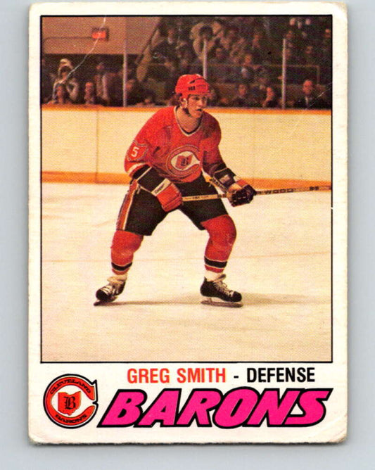 1977-78 O-Pee-Chee #269 Greg Smith  RC Rookie Cleveland Barons  V14847