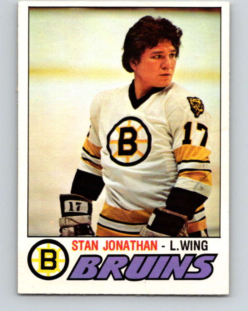 1977-78 O-Pee-Chee #270 Stan Jonathan  RC Rookie Boston Bruins  V14850