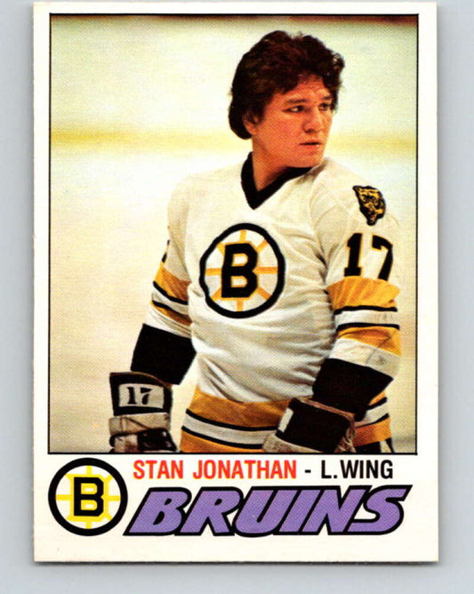 1977-78 O-Pee-Chee #270 Stan Jonathan  RC Rookie Boston Bruins  V14851