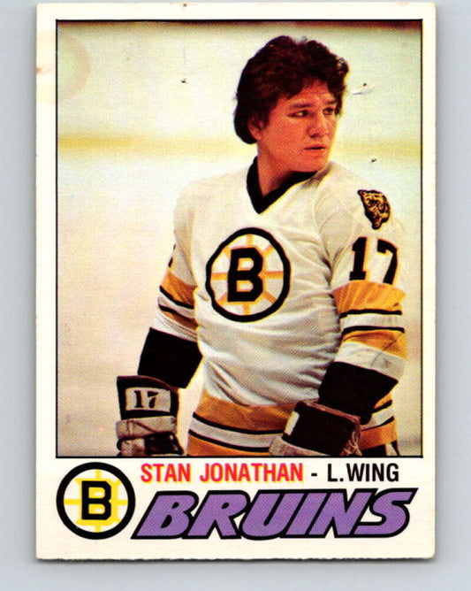 1977-78 O-Pee-Chee #270 Stan Jonathan  RC Rookie Boston Bruins  V14852