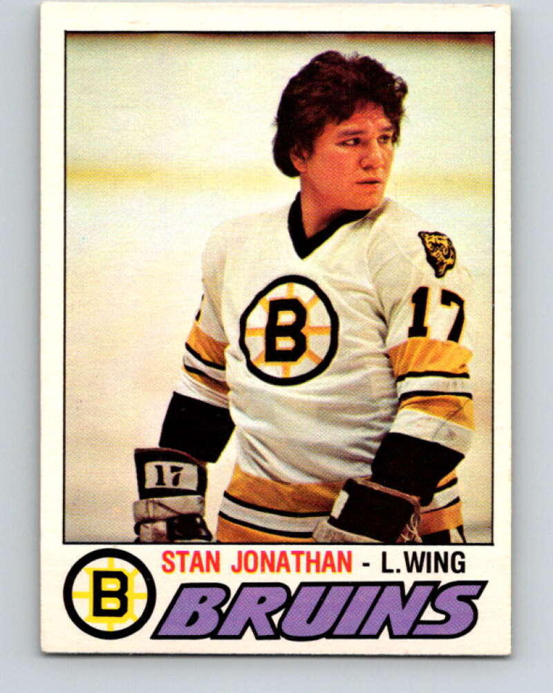 1977-78 O-Pee-Chee #270 Stan Jonathan  RC Rookie Boston Bruins  V14853