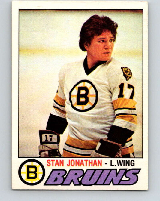 1977-78 O-Pee-Chee #270 Stan Jonathan  RC Rookie Boston Bruins  V14853