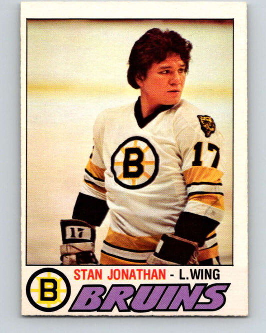 1977-78 O-Pee-Chee #270 Stan Jonathan  RC Rookie Boston Bruins  V14854