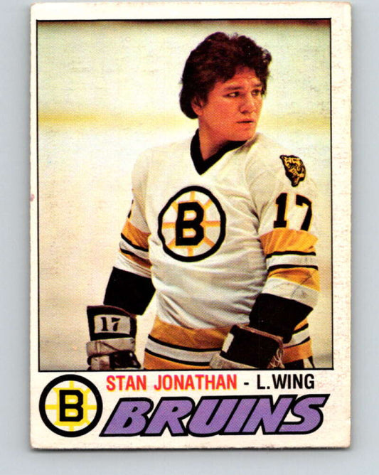 1977-78 O-Pee-Chee #270 Stan Jonathan  RC Rookie Boston Bruins  V14855