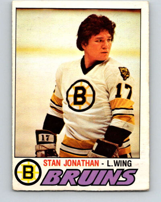 1977-78 O-Pee-Chee #270 Stan Jonathan  RC Rookie Boston Bruins  V14856