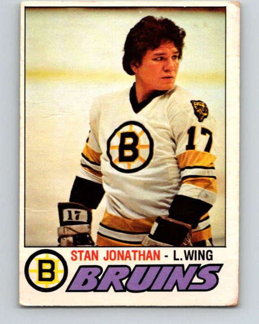 1977-78 O-Pee-Chee #270 Stan Jonathan  RC Rookie Boston Bruins  V14857
