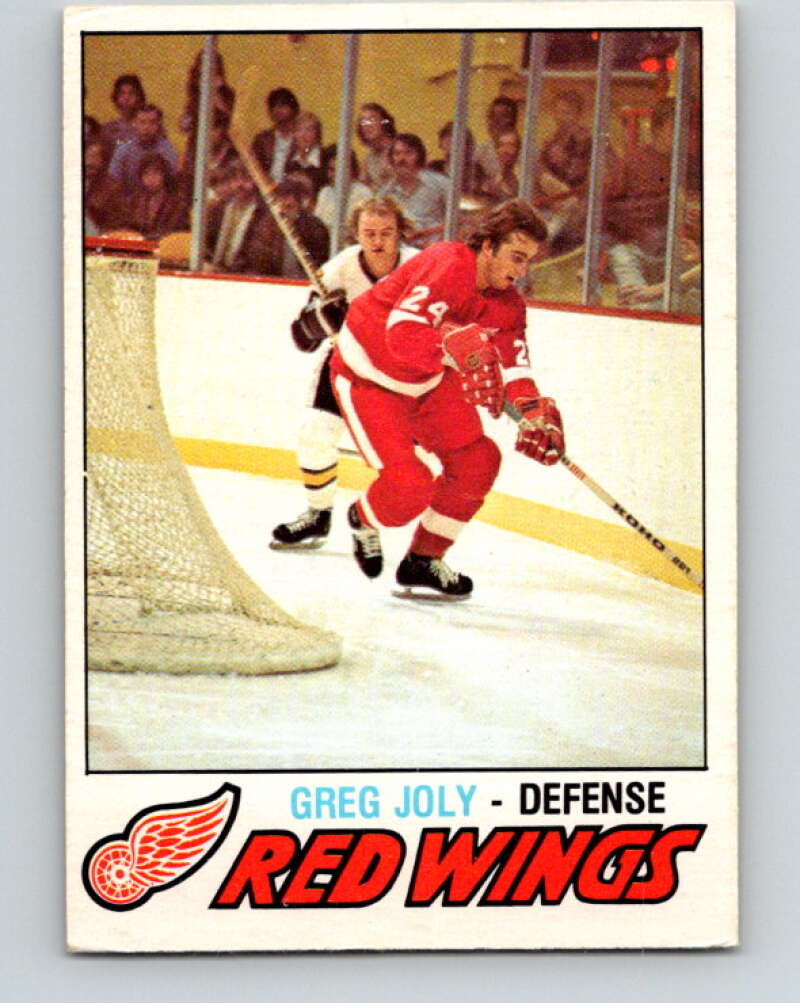 1977-78 O-Pee-Chee #273 Greg Joly  Detroit Red Wings  V14875