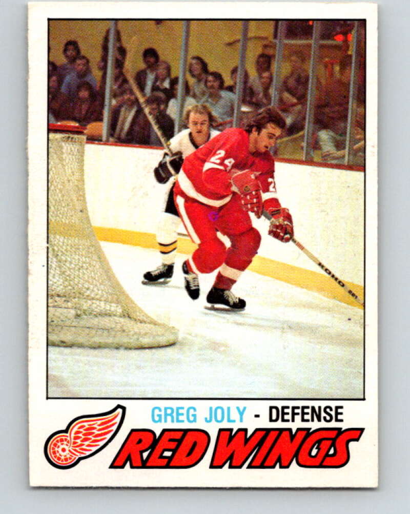 1977-78 O-Pee-Chee #273 Greg Joly  Detroit Red Wings  V14876