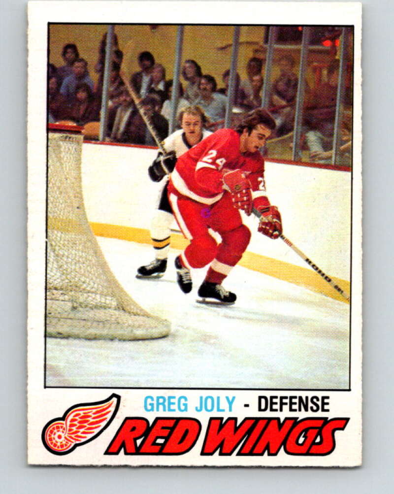 1977-78 O-Pee-Chee #273 Greg Joly  Detroit Red Wings  V14877