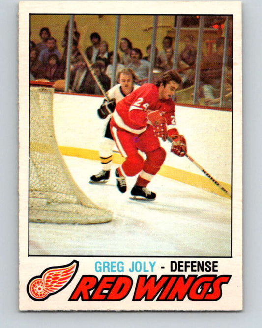 1977-78 O-Pee-Chee #273 Greg Joly  Detroit Red Wings  V14878