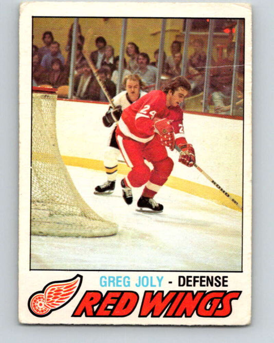 1977-78 O-Pee-Chee #273 Greg Joly  Detroit Red Wings  V14879