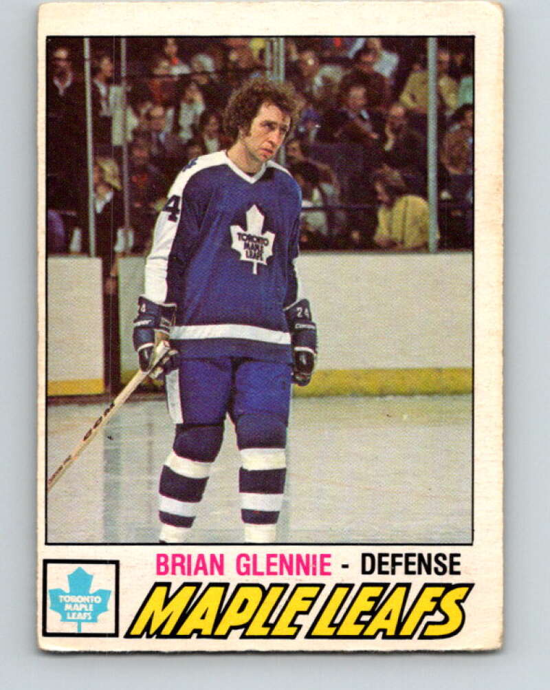 1977-78 O-Pee-Chee #275 Brian Glennie  Toronto Maple Leafs  V14891
