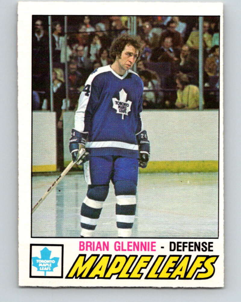 1977-78 O-Pee-Chee #275 Brian Glennie  Toronto Maple Leafs  V14892