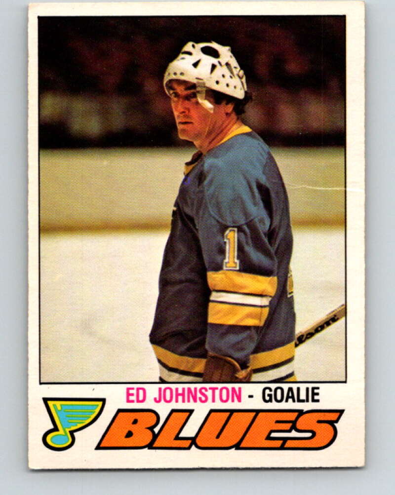 1977-78 O-Pee-Chee #276 Ed Johnston  St. Louis Blues  V14894