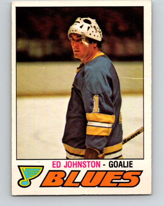 1977-78 O-Pee-Chee #276 Ed Johnston  St. Louis Blues  V14894