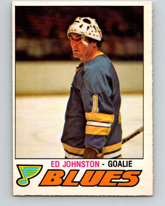 1977-78 O-Pee-Chee #276 Ed Johnston  St. Louis Blues  V14895