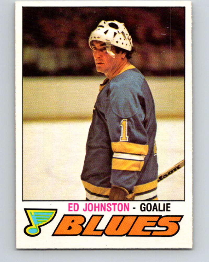 1977-78 O-Pee-Chee #276 Ed Johnston  St. Louis Blues  V14896
