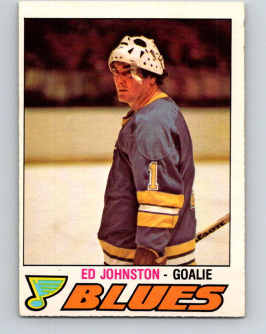 1977-78 O-Pee-Chee #276 Ed Johnston  St. Louis Blues  V14897