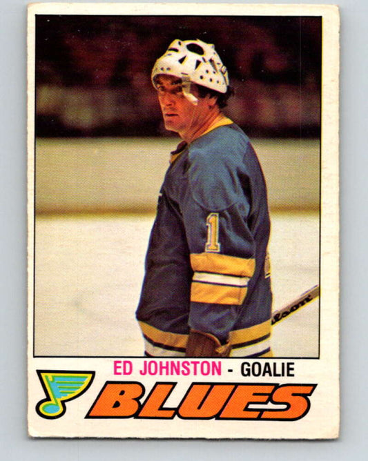 1977-78 O-Pee-Chee #276 Ed Johnston  St. Louis Blues  V14898