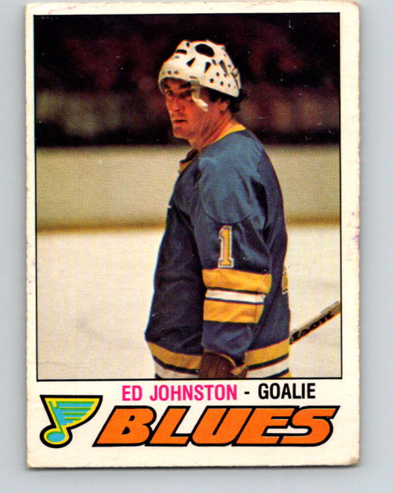 1977-78 O-Pee-Chee #276 Ed Johnston  St. Louis Blues  V14899