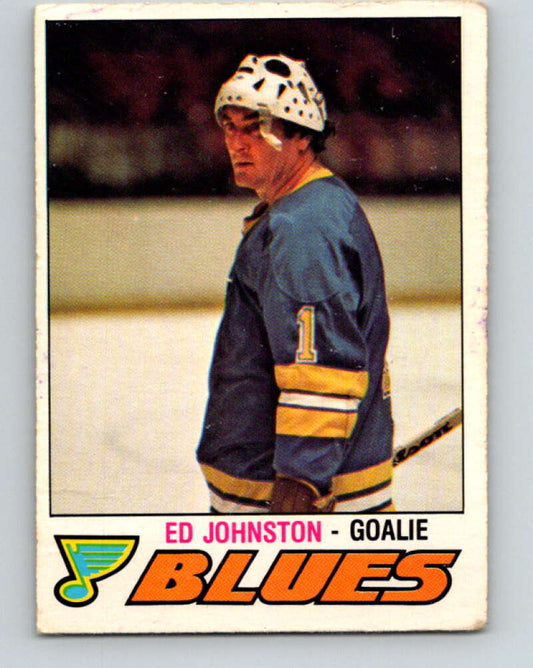 1977-78 O-Pee-Chee #276 Ed Johnston  St. Louis Blues  V14899