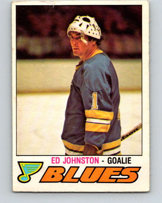 1977-78 O-Pee-Chee #276 Ed Johnston  St. Louis Blues  V14900