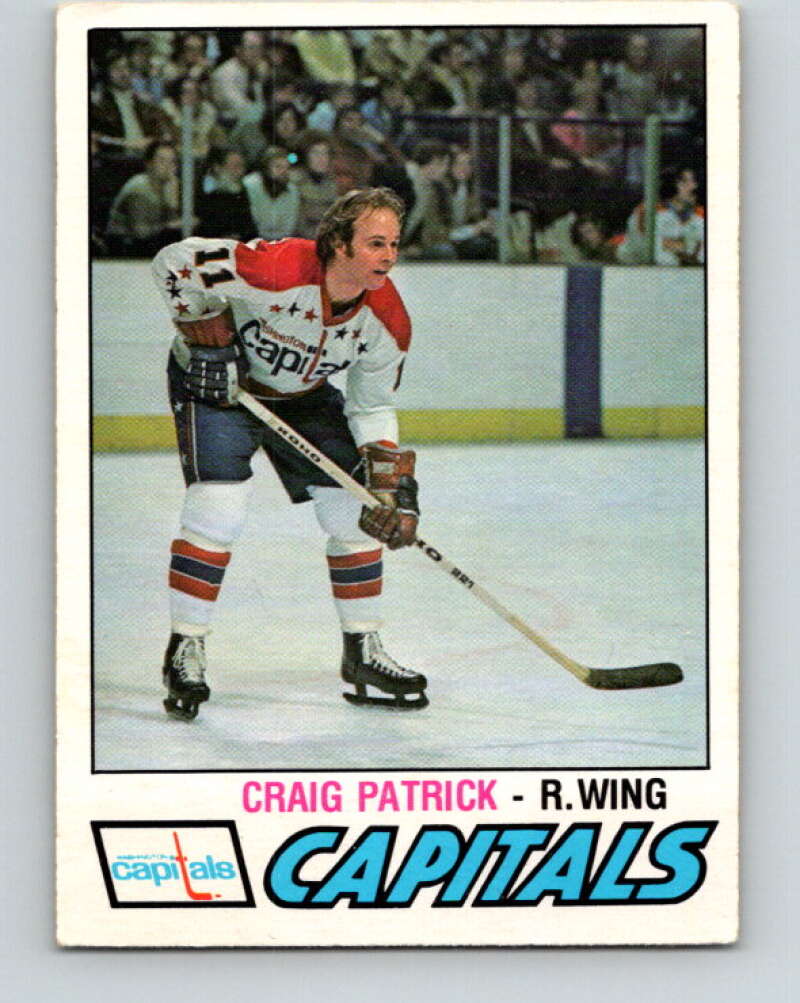 1977-78 O-Pee-Chee #278 Craig Patrick  Washington Capitals  V14904