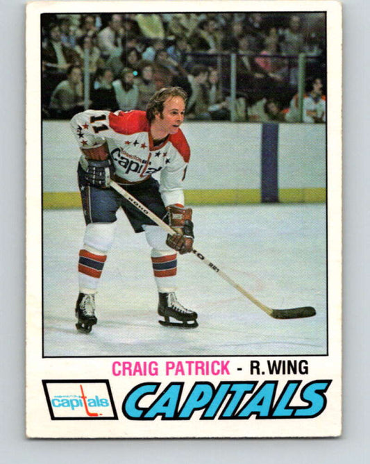 1977-78 O-Pee-Chee #278 Craig Patrick  Washington Capitals  V14904